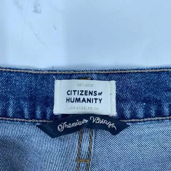 Citizens Of Humanity Jolene Jeans | Blue Cotton Regular 31 Women’s - Picture 3 of 9